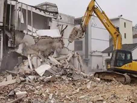 大涌镇旧房改造拆除